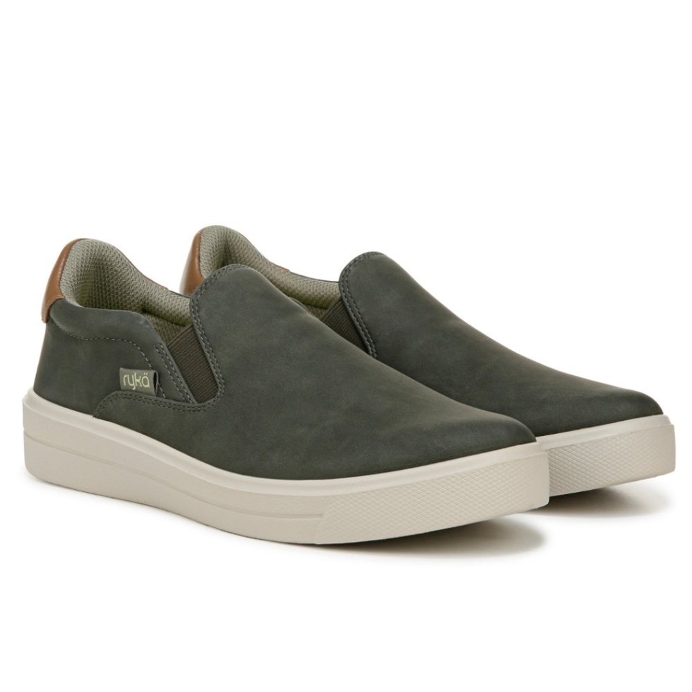 Ryka Made For Women Viv Slip On In Alpine-green (WIDE)
